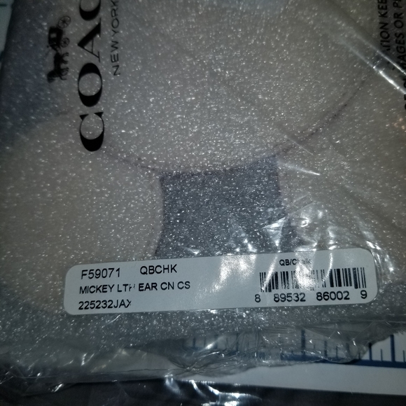 Coach "LE" Mickey Mouse Coin Case - Picture 14 of 14